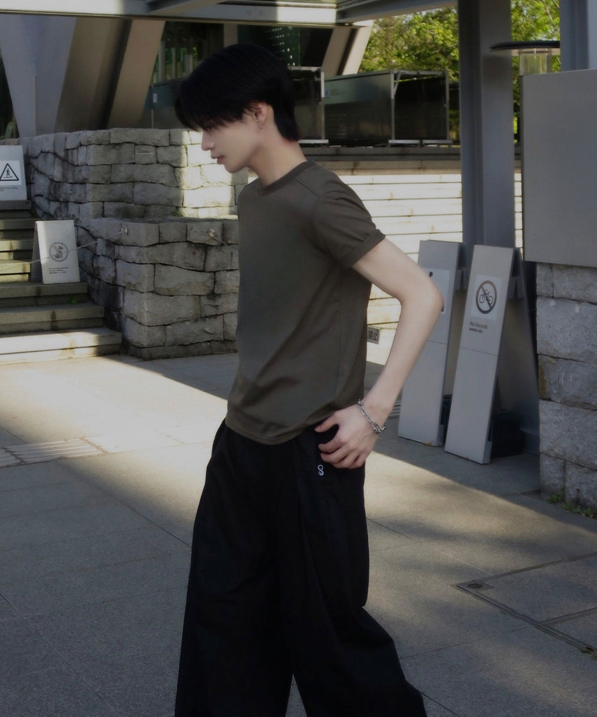 《Haruto×クラシカルエルフコラボ》「細身で、余裕。」Utility SlimFit T-Shirt/ユーティリティスリムフィットTシャツ co1010012