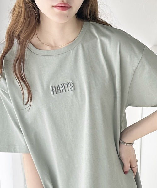 コーデを上品に魅せる。接触冷感立体刺繍Tシャツ ce1260122