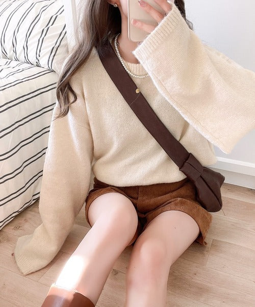 【mily bilet】一点投入で今っぽさUP。キャミソールアンサンブルニット mi1149031
