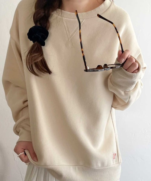 《Java ジャバコラボ》2wayリバーシブル裏起毛×キルティング切替プルオーバー jv1050102