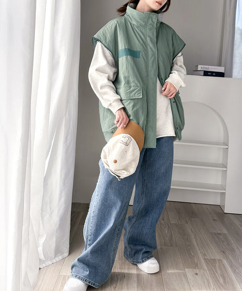 4wayでミリタリースタイルを楽しむ。M-65リバーシブル中綿ブルゾンジャケット ce1260037
