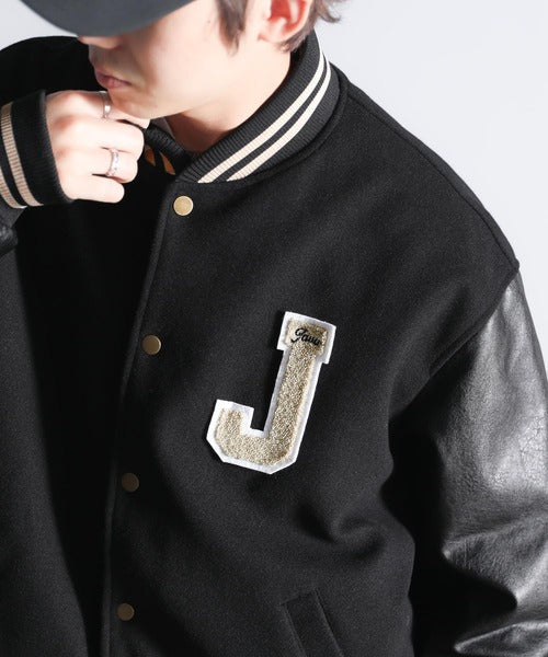 《Javaジャバコラボ》ヴィンテージ風 メルトンスタジャン jv1209017