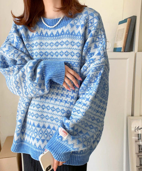 《Javaジャバコラボ》ふんわり、クセになる肌触り。2wayモールジャガードバックヘンリーニット jv1020120
