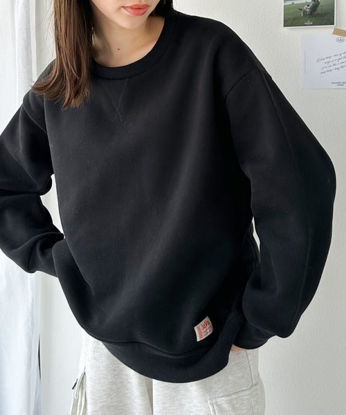 《Java ジャバコラボ》2wayリバーシブル裏起毛×キルティング切替プルオーバー jv1050102