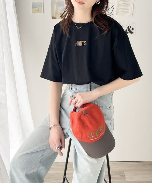 コーデを上品に魅せる。接触冷感立体刺繍Tシャツ ce1260122