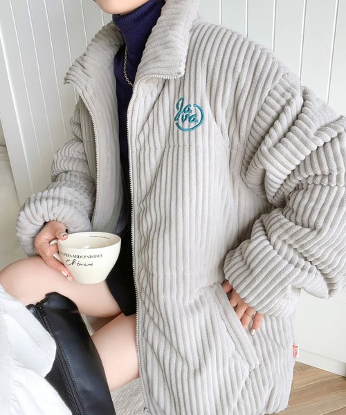 《Javaジャバコラボ》シーズンムード高まる。JAVA刺繍中綿コールJK jm1010232