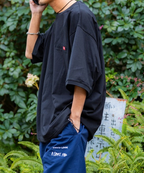《Javaジャバコラボ》綿100％。大人のこなれカジュアル。シルケット素材裾ドロストオーバーサイズTシャツ jm1050157