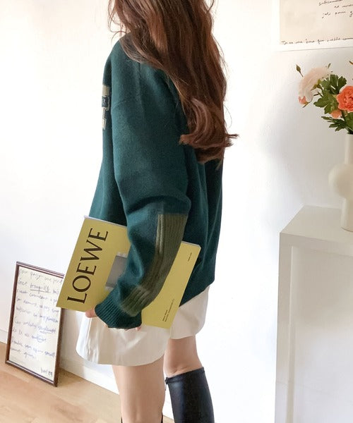《Javaジャバコラボ》ぬくもり溢れる WジャガードエルボーパッチPO jv1260069