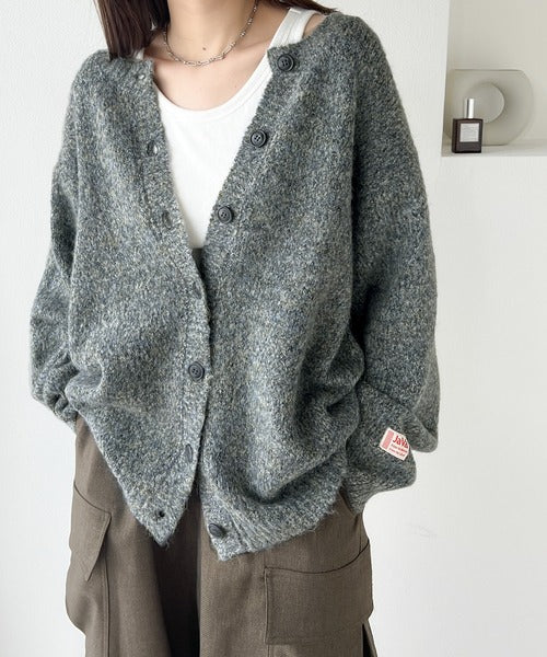 《Javaジャバコラボ》新ミックスシリーズ　2way ニットカーディガン jv1020109