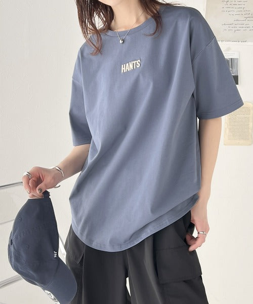 コーデを上品に魅せる。接触冷感立体刺繍Tシャツ ce1260122