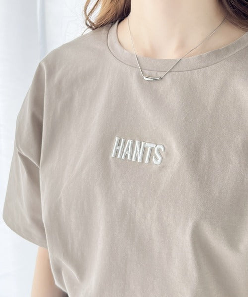コーデを上品に魅せる。接触冷感立体刺繍Tシャツ ce1260122