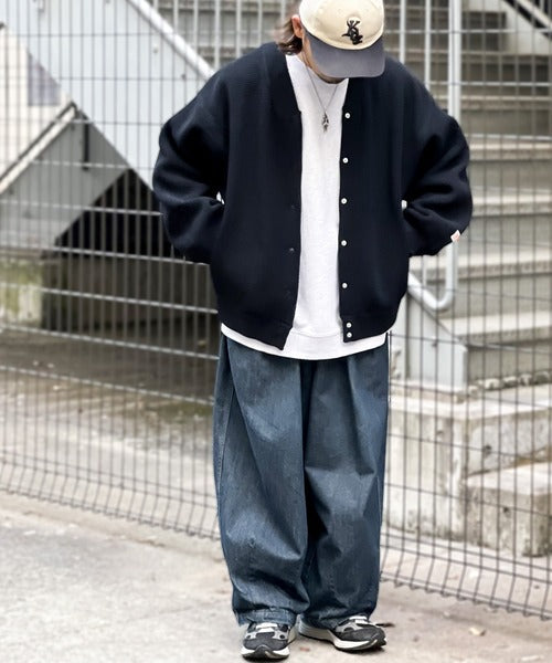 《JaVaジャバ コラボ》新触感！軽量ワッフルニットカーディガン jv1050069