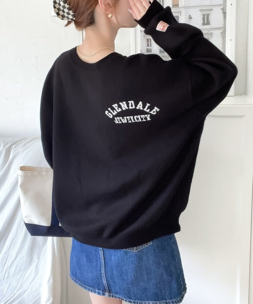 《JAVAジャバ 別注》4wayダブルジャガードクルーネックニット jv1050124